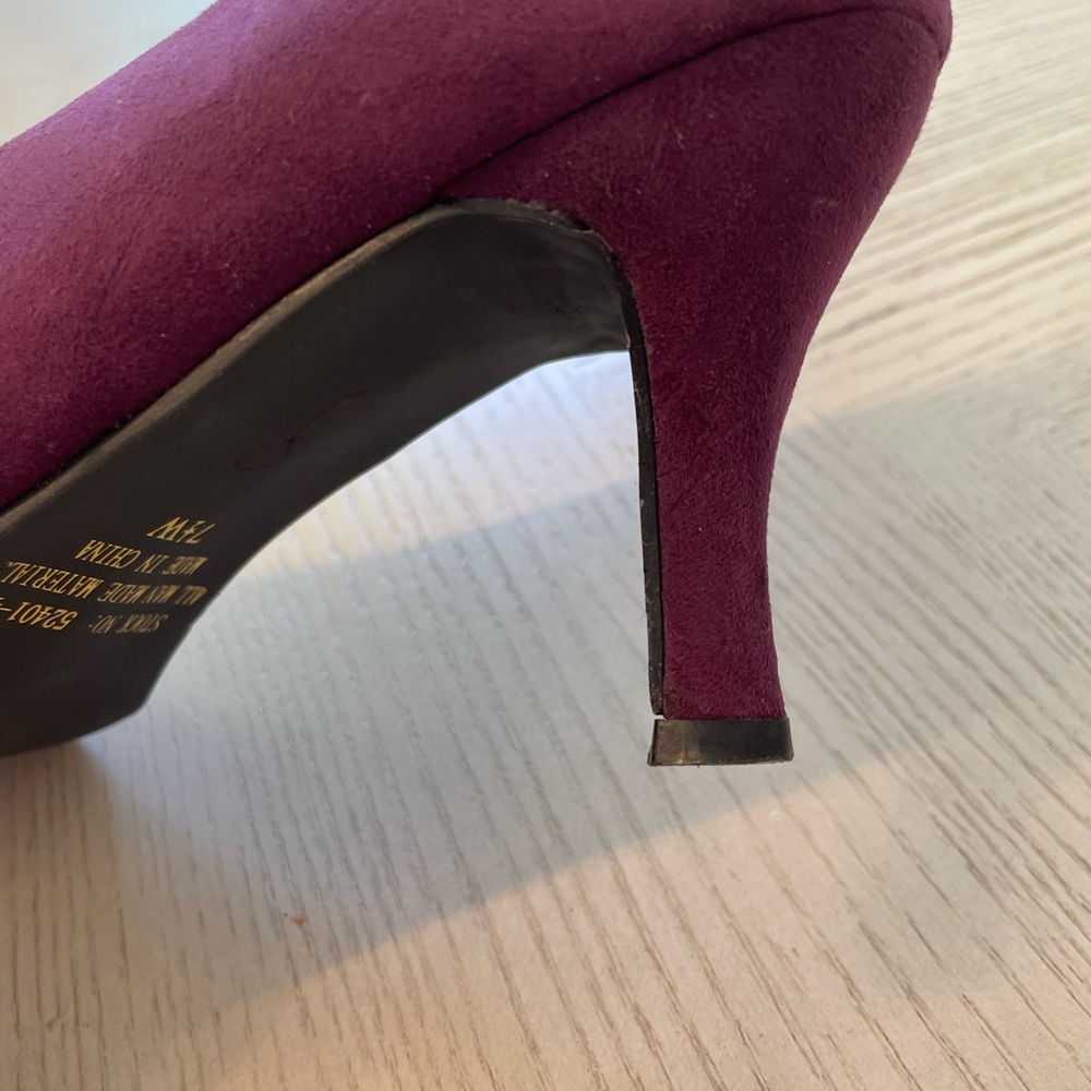 Platinum by Jade Beaded Heels Sz 7.5W - Picture 4 of 7